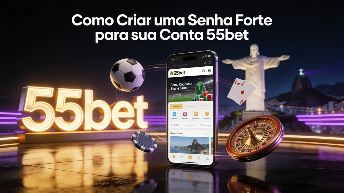 Como Criar uma Senha Forte para sua Conta 55bet — 55bet no Brasil